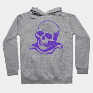 Giggles of the Grave - Amused Skull Hoodie